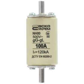 Запобіжник Аско-Укрем NH00 100A gG (A0050010015)