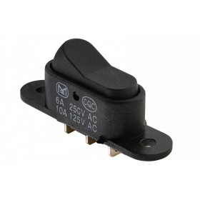 Переключатель Аско-Укрем KCD1-13-102 B/B черный (A0140040137)