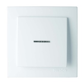 Вимикач Nilson Touran білий 1кл з підсвіткою ( 24111002 )