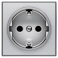 Центральна плата ABB Sky 8588 PL із заземленням (срібло)