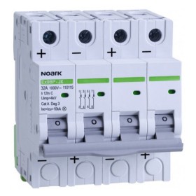 Автоматический выключатель NOARK Ex9BP-JX(+) 4P C20 20A DC 10кА C 1000В (110113)