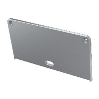 Заглушка Lumines для типу LARGO M2 з отвором срібло