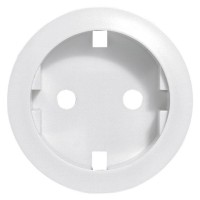 Панель розетки 2К+З Legrand Celiane белая