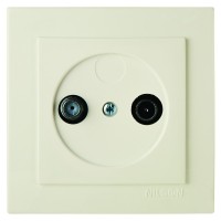 Розетка Nilson Touran кремова 1-на TV-SAT ( 24121037 )