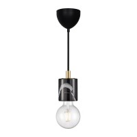 Підвісний світильник, люстра Nordlux 45883003 Siv E27 1x60W IP20 чорний