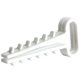 Дюбель ёлочка E.Next e.metiz.dowel.flat.fir.8 для плоского провода 8мм 100шт (m0080013)