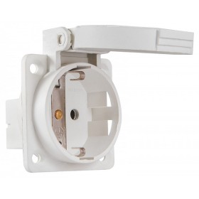 Силовой разъем Аско-Укрем ГВ 16А/2 (220В) 2Р+РЕ (312) (A0080030011)