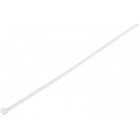 Нейлоновий хомут Аско-Укрем 5x450 білий (100шт)