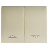 Клавіша вимикача для жалюзі Legrand Galea Life титан