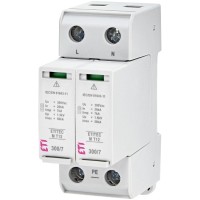 Ограничитель перенапряжения ETI 002440502 ETITEC M T12 300/7 (2+0 2p TNC-S)