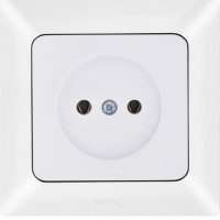 Розетка NE-AD ARAS 93-110-02 белая