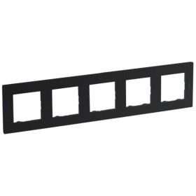 Рамка 5-постовая Legrand Niloe Step антрацит (863795)