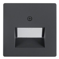 Накладка для розетки UAE антрацит Berker Q.х