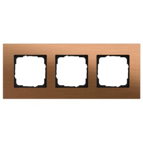 Рамка тримісна Gira Esprit бронза (021338)