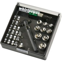 Набір біт та головок Whirlpower 1/4" 31 предмет