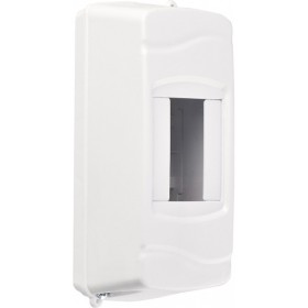 Навесной пластиковый корпус Аско-Укрем UBox 2 модули без дверцы