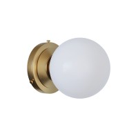 Бра, настенный светильник Pikart 5260-3 Dome sconce G9 1x15W IP20 латунный