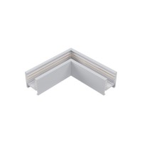 З'єднувач кутовий Kloodi KDMG-SLIM-TRN ZM 90 WH 48V білий