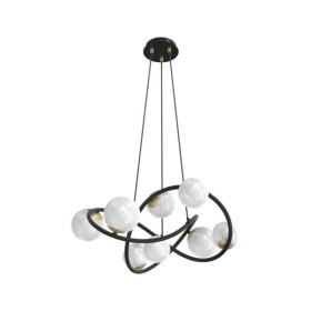 Люстра Zuma Line MD4922-8-EBGN Nisyro G9 8x3.5W IP20 Чорна