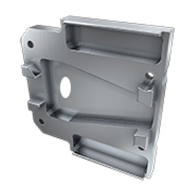 Заглушка Lumines для типа DOPIO с отверстием серебро