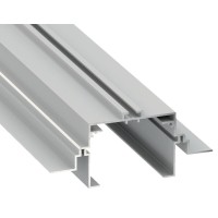 Профіль монтажний для світлодіодної стрічки Lumines Talia M4 срібло