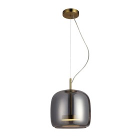 Подвесной светильник, люстра Italux PND-17760A-BRSS-SG Caste LED 1x10W 3000K 850Lm IP20 дымчатый