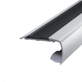 LED-профиль для ступеней анодированный, 1 метр (ЛПУУ)