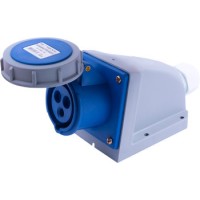 Стаціонарна силова розетка E.Next e.socket.113.16.67 3п 16А 230В IP67 (i082007)