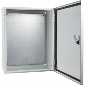 Металевий корпус Аско-Укрем Ubox з монтажною панеллю 500х400х200мм IP54