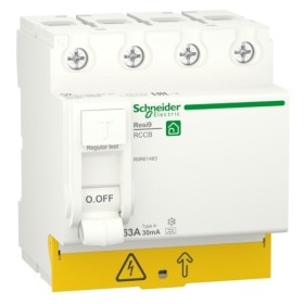 Дифференциальное реле Schneider Electric R9R61463 RESI9 3P+N 63A 30мА А