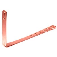 Прямой держатель токопроводящего проводника DKC ND2209CU Ø8мм под черепицу 330мм из меди