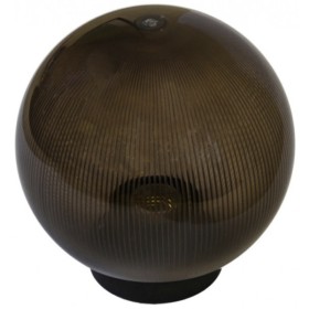 Світильник "Куля" E.Next e.street.light.350.smoke.pr Е27 димчата призма (l0120066)