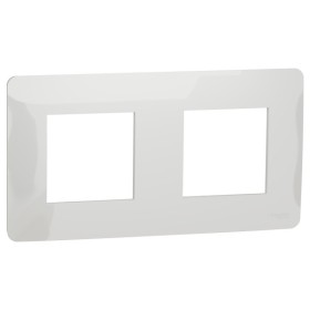 Двопостова рамка Schneider Electric NU200418 (біла)