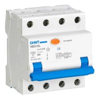 Дифавтомат Chint NB310L/3N 3P+N C10 30мА A 6кА (660011)