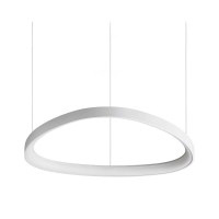 Підвісний світильник, люстра Ideal Lux 247250 Gemini LED 1x47W 3000K 5100Lm IP20 білий