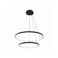 Подвесной светильник Zuma Line 18140BK-2 Breno Led 2x50W 3000K/4000K/6000K 2000Lm IP20 Bl