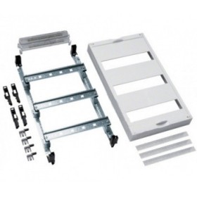 Блок Univers, 3 шини TS35 3x12 мод., для модульних апаратів з клемами PE/N, 450x250, Hager