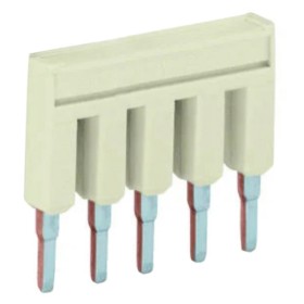 П'ятиконтактна перемичка Wago 2000-405 (сіра)