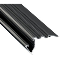 Профіль для світлодіодної стрічки Lumines SCALA чорний