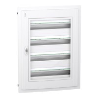 Встраиваемый щит Schneider Electric PrismaSeT XS LVSXP424 4 ряда 96М прозрачные двери