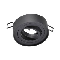 Точковий світильник Goldlux 320063 Gaja GU5.3 1x12W IP20 BK