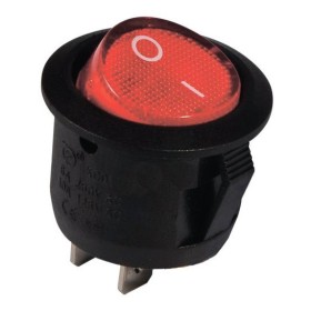 Переключатель TNSy KCD1-5-101 R/B круглый красный (TNSy5500706)