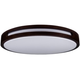 Матовий світильник Vestum SLOT 80Вт 490x65мм 3000К-6500К махагон