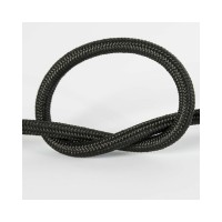 Дріт в тканинному обплетенні чорний