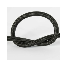 Дріт в тканинному обплетенні чорний