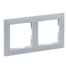 Рамка 2-постовая Legrand SUNO (алюминий) 721512