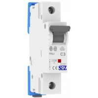 Однополюсний автомат SEZ 61 C 3А (PR61C3А)