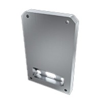 Заглушка Lumines для типа TALIA M2 с отверстием серебро