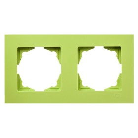 Рамка 2-местная Gunsan Eqona фисташковая