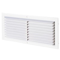 Решітка Vents МВ 80-1с АБС біла 170х80х7